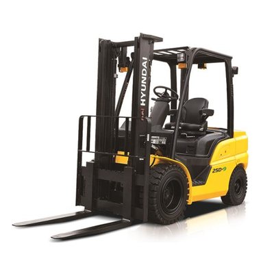 Forklift unloading pallets from a truck in Welwyn Garden City